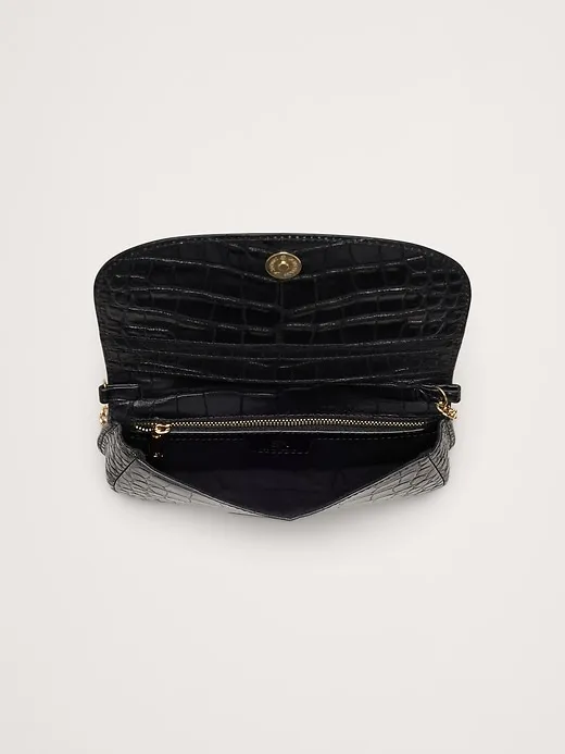 Embossed Leather Crossbody Bag sold by Banana Republic product image thumbnail 5