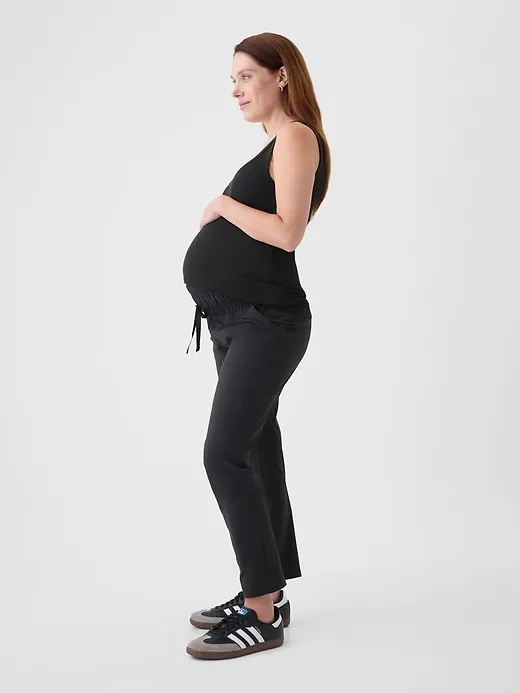 Maternity Inset Panel Runaround Pants sold by GAP product image thumbnail 3
