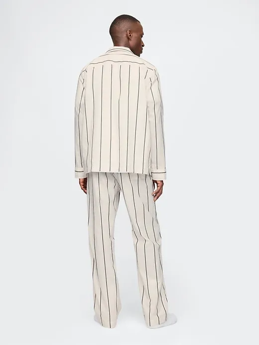 Adult Poplin Pajama Set sold by GAP product image thumbnail 2
