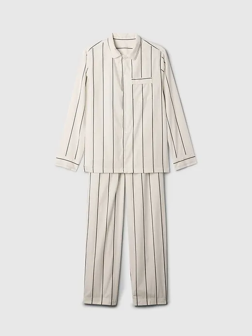 Adult Poplin Pajama Set sold by GAP product image thumbnail 4