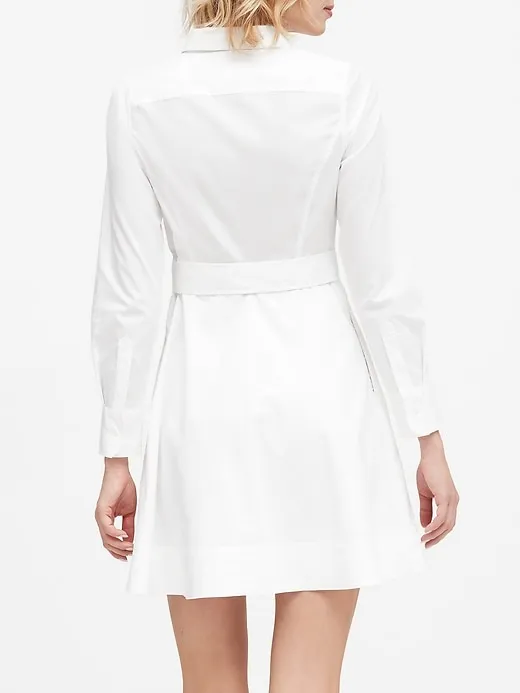 Poplin Shirt Dress sold by Banana Republic product image thumbnail 2