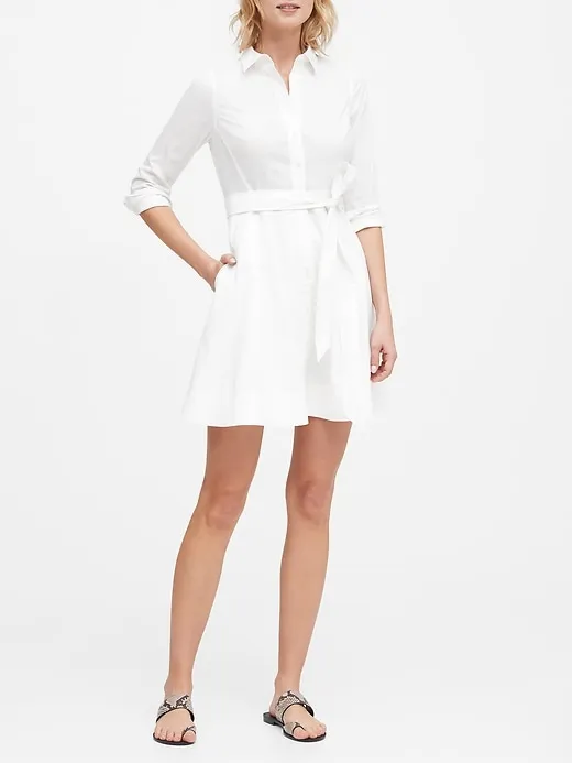 Poplin Shirt Dress sold by Banana Republic product image thumbnail 3
