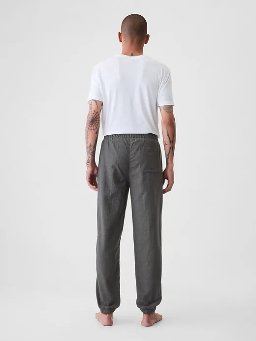 Flannel PJ Joggers sold by GAP product image thumbnail 5