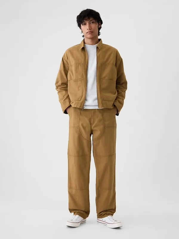 Double-Knee Utility Baggy Jeans sold by GAP