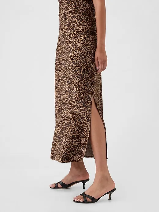 Satin Maxi Skirt sold by GAP product image thumbnail 3