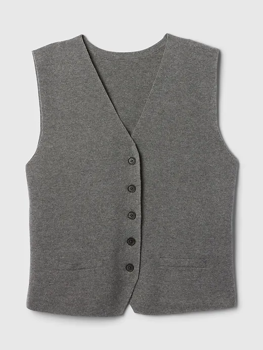 Lightweight CashSoft Sweater Vest sold by GAP product image thumbnail 5
