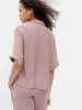 Satin PJ Shirt sold by GAP