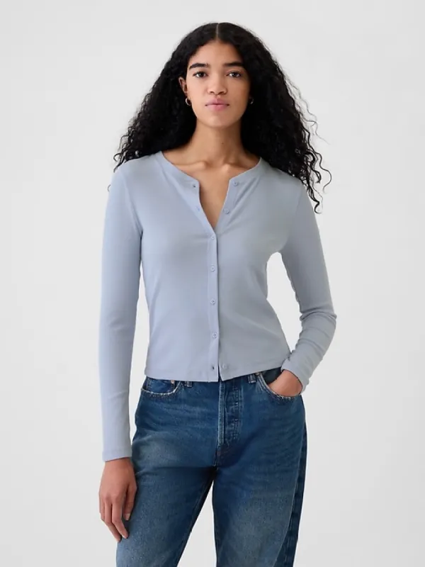 Modern Rib Cardigan sold by GAP
