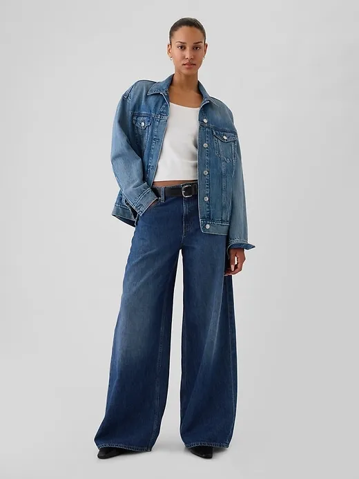 Mid Rise Extra Baggy Jeans sold by GAP
