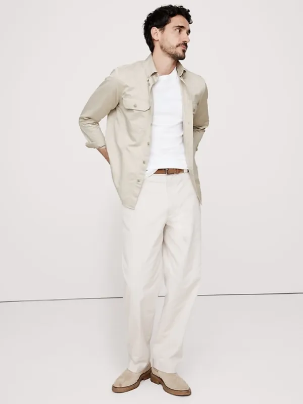 Expedition Cotton-Linen Shirt sold by Banana Republic