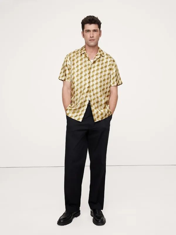 Lyam Silk Resort Shirt sold by Banana Republic