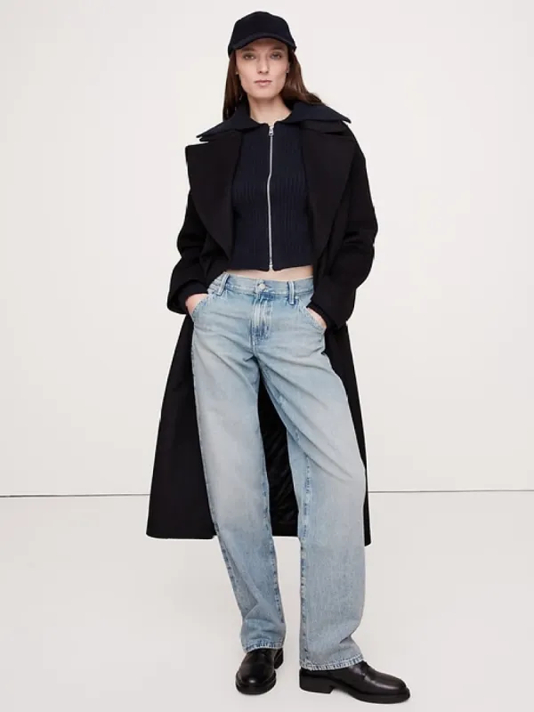 The Slouchy Straight Jean sold by Banana Republic