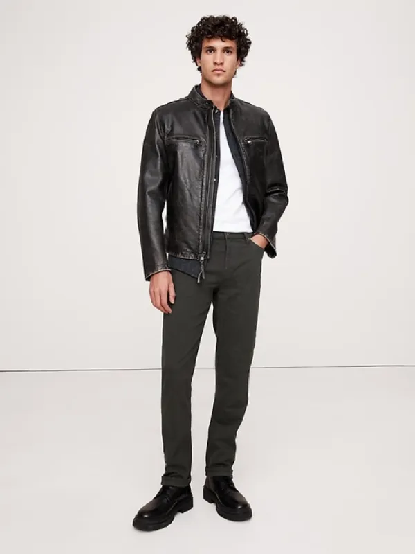 Slim Brushed Traveler Pant sold by Banana Republic