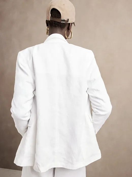 Linen Blazer sold by Banana Republic product image thumbnail 2