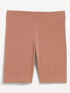 High-Waisted Biker Shorts -- 8-inch inseam sold by GAP