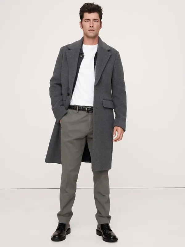 Slim Brushed Stretch Chino sold by Banana Republic