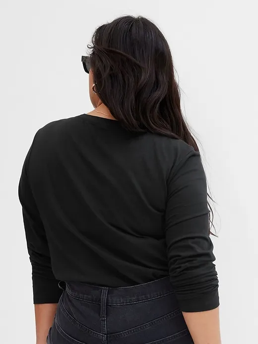 100% Organic Cotton Vintage Long Sleeve Pocket T-Shirt sold by GAP product image thumbnail 5