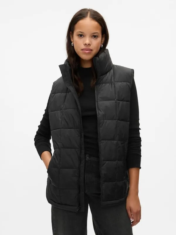 Recycled Lightweight Quilted Puff Vest sold by GAP