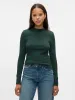 Essential Rib Mockneck T-Shirt sold by GAP