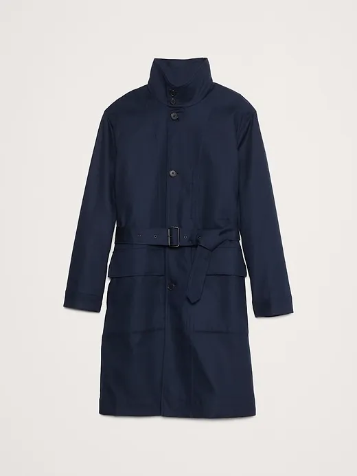 Italian Twill Mac Coat sold by Banana Republic product image thumbnail 4