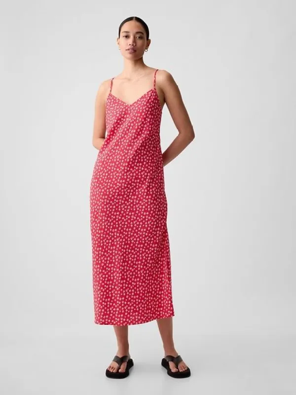 Slip Midi Dress sold by GAP
