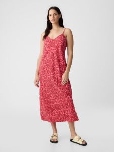 Slip Midi Dress sold by GAP