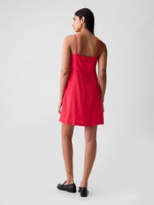Linen-Blend Mini Dress sold by GAP