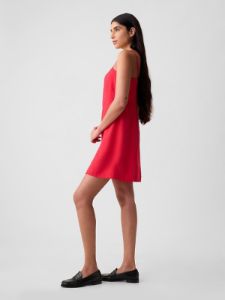 Linen-Blend Mini Dress sold by GAP