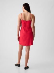 Linen-Blend Mini Dress sold by GAP