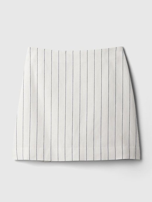 Linen-Cotton Mini Skirt sold by GAP product image thumbnail 4