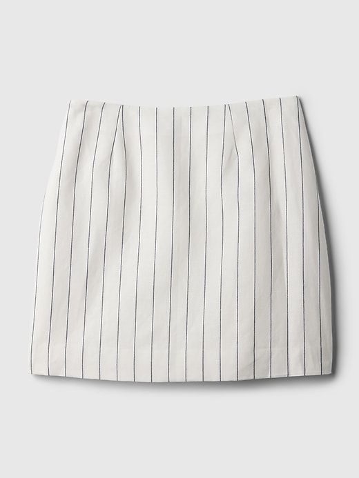 Linen-Cotton Mini Skirt sold by GAP product image thumbnail 5