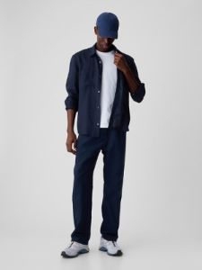 Linen-Cotton Pleated Trousers sold by GAP