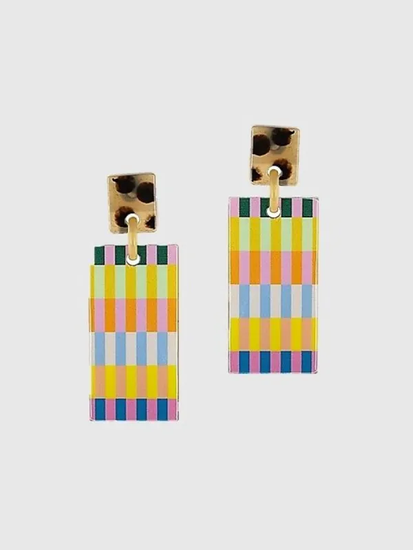 Hazel Stripe Cabana Earrings sold by GAP