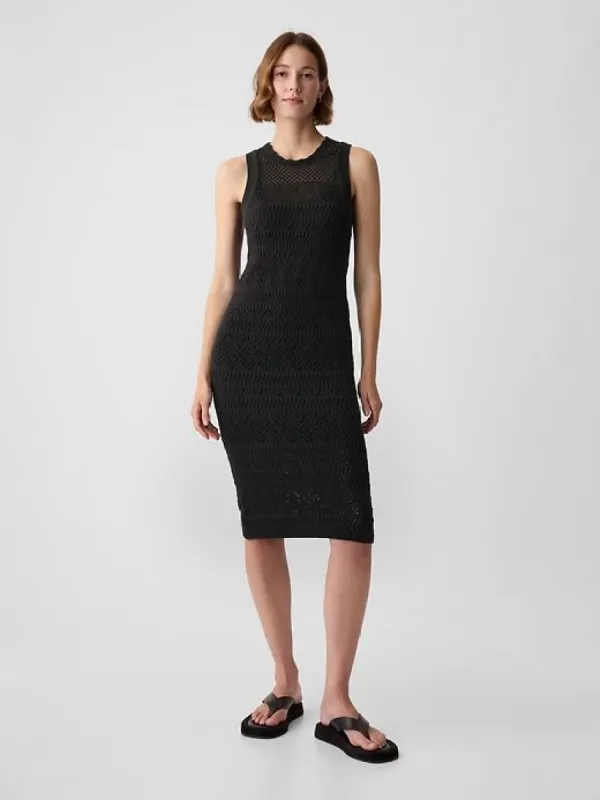 Crochet Midi Dress sold by GAP