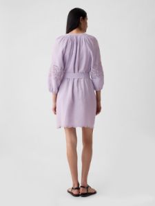 Crinkle Gauze Embroidered Mini Dress sold by GAP