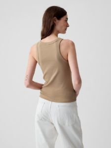 Modern Rib Halter Tank Top sold by GAP