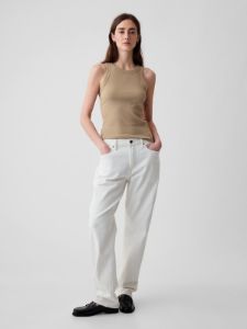 Modern Rib Halter Tank Top sold by GAP