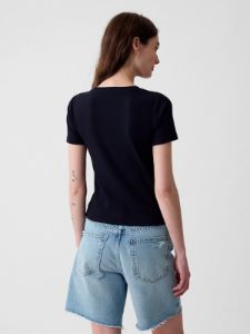 Modern Rib Cropped T-Shirt sold by GAP