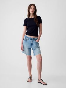 Modern Rib Cropped T-Shirt sold by GAP