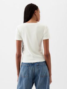 Modern Rib Cropped T-Shirt sold by GAP
