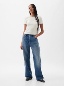 Modern Rib Cropped T-Shirt sold by GAP