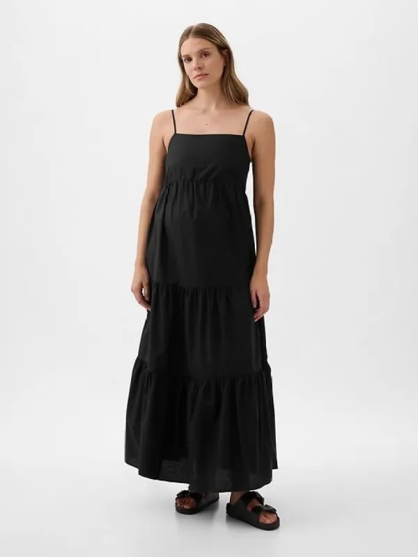 Maternity Tiered Maxi Dress sold by GAP