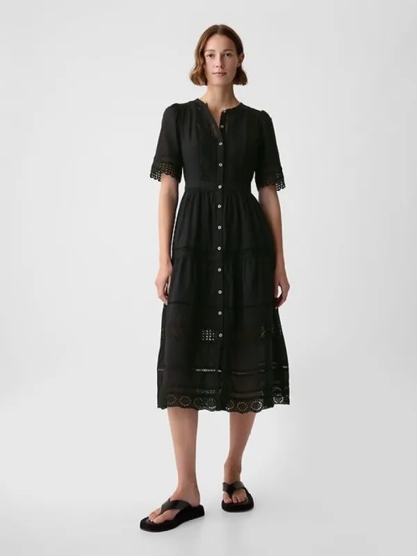 Lace Midi Dress sold by GAP