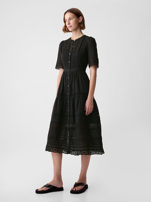 Lace Midi Dress sold by GAP product image thumbnail 3