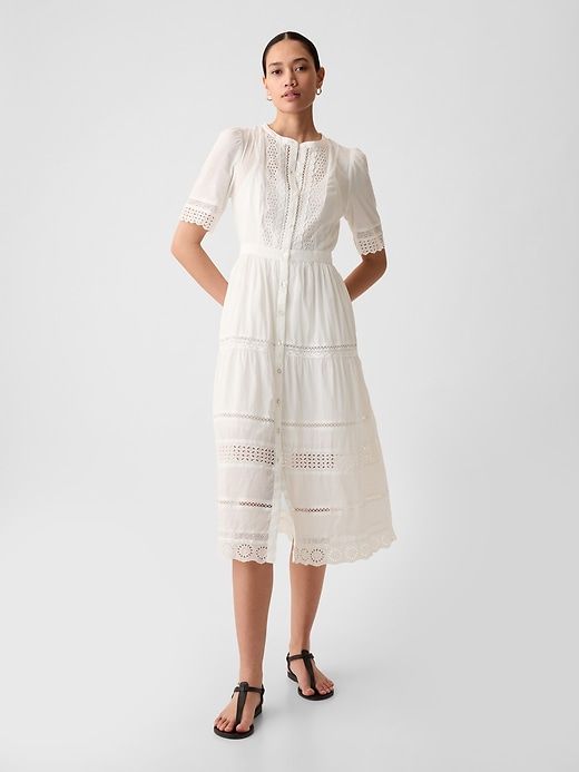 Lace Midi Dress sold by GAP