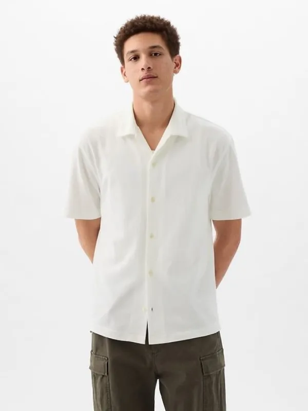 Pique Oxford Shirt sold by GAP