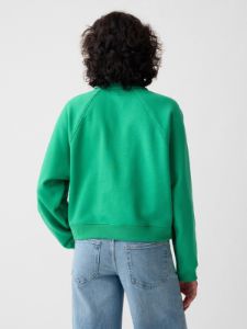 Vintage Soft Cropped Half-Zip Pullover sold by GAP