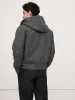 Ribbed Zip Hoodie With Wool sold by Banana Republic