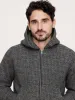 Ribbed Zip Hoodie With Wool sold by Banana Republic