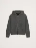 Ribbed Zip Hoodie With Wool sold by Banana Republic